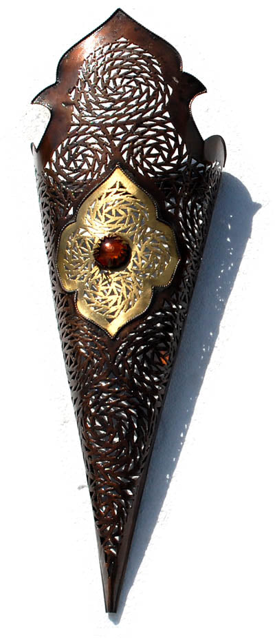 Moorish wall sconce