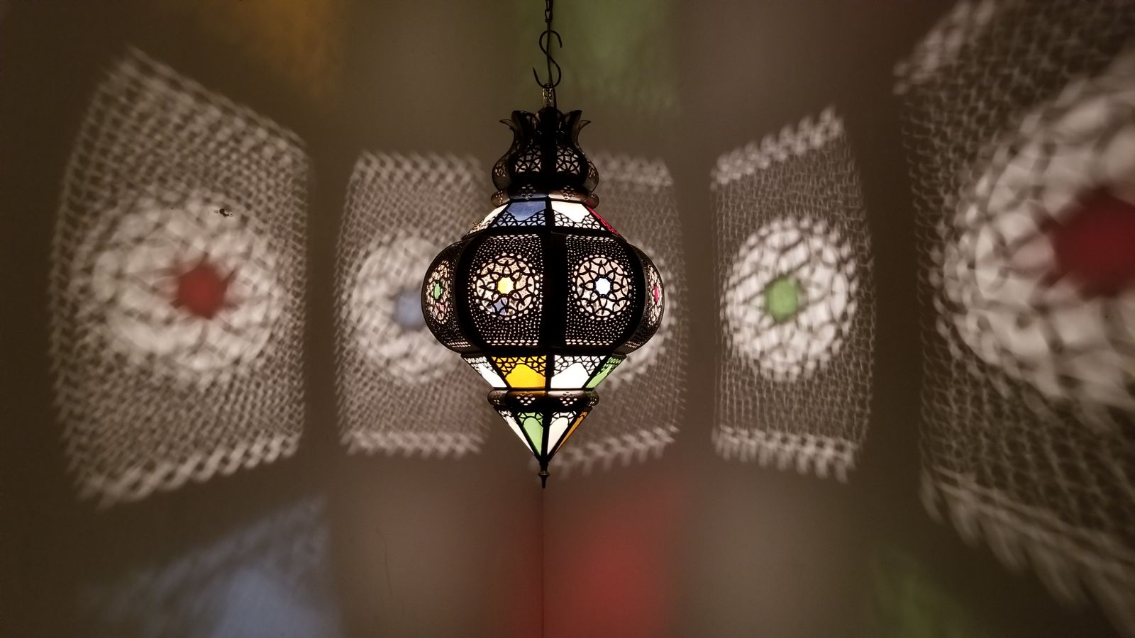 Moroccan lighting selection
