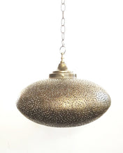 Riad brass hanging lamp