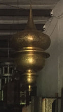 Marrakesh giant brass chandelier