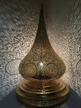 Moroccan brass hanging chandelier
