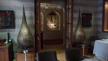 Marrakesh floor brass lamp