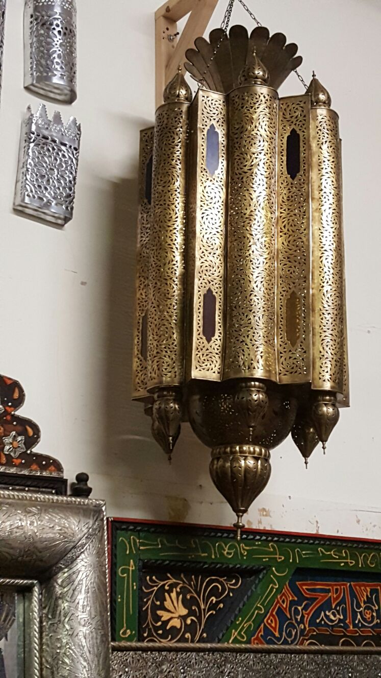 Palace giant brass chandelier