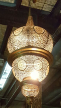 Marrakesh giant brass chandelier
