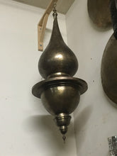 Moroccan brass lamp