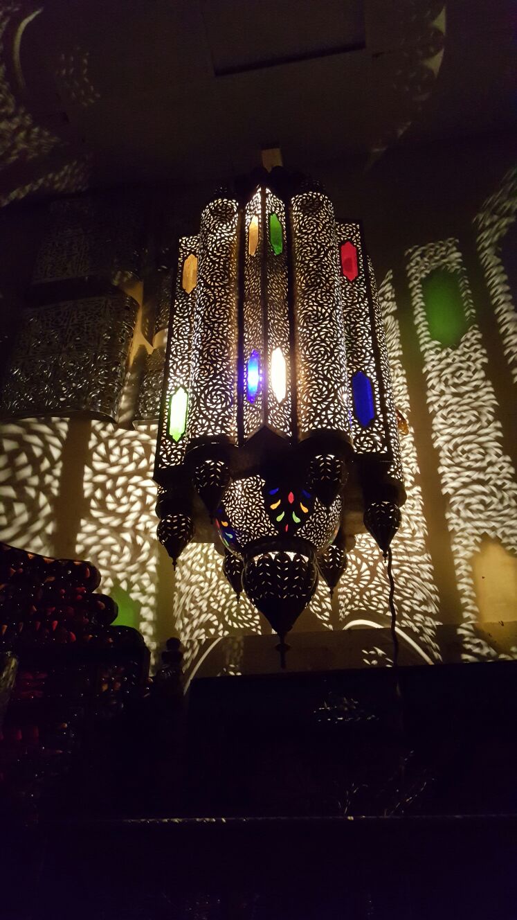 Palace giant brass chandelier