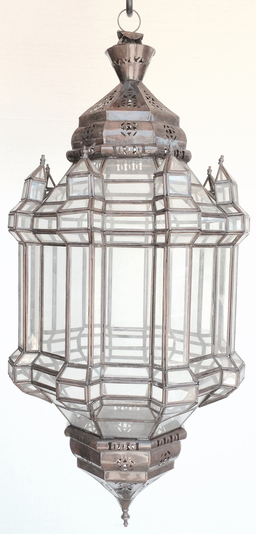 Large clear moorish lantern - Moorish Lighting - Moorishlighting
