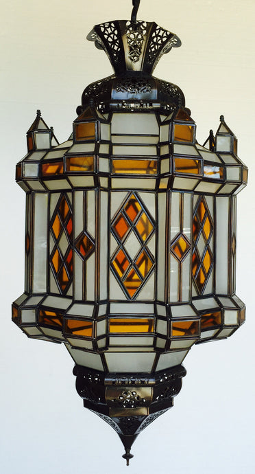 Large Moroccan metal lantern - Moorish Lighting - Moorishlighting